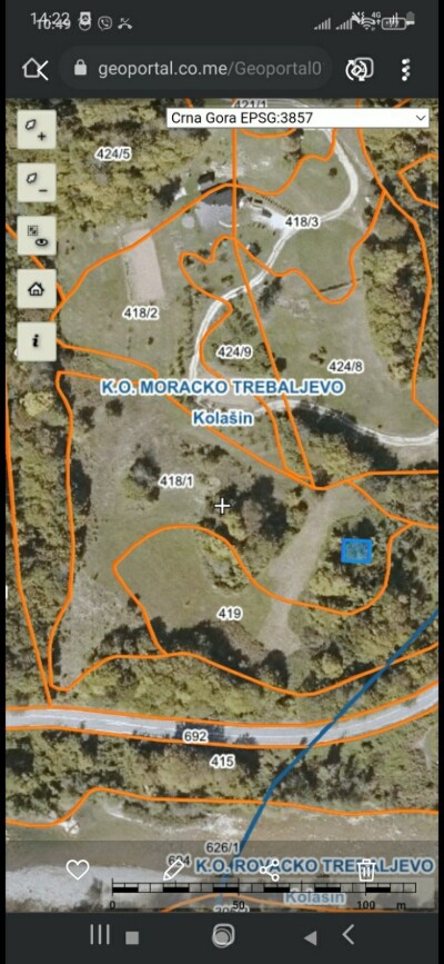 Plac u Moračko Trebaljevo, Kolašin